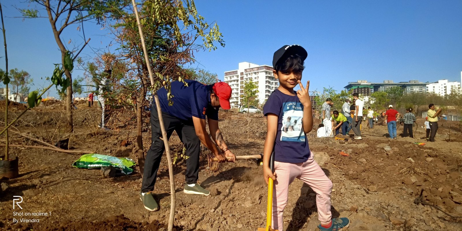 Green Campus Drive at Engineering College