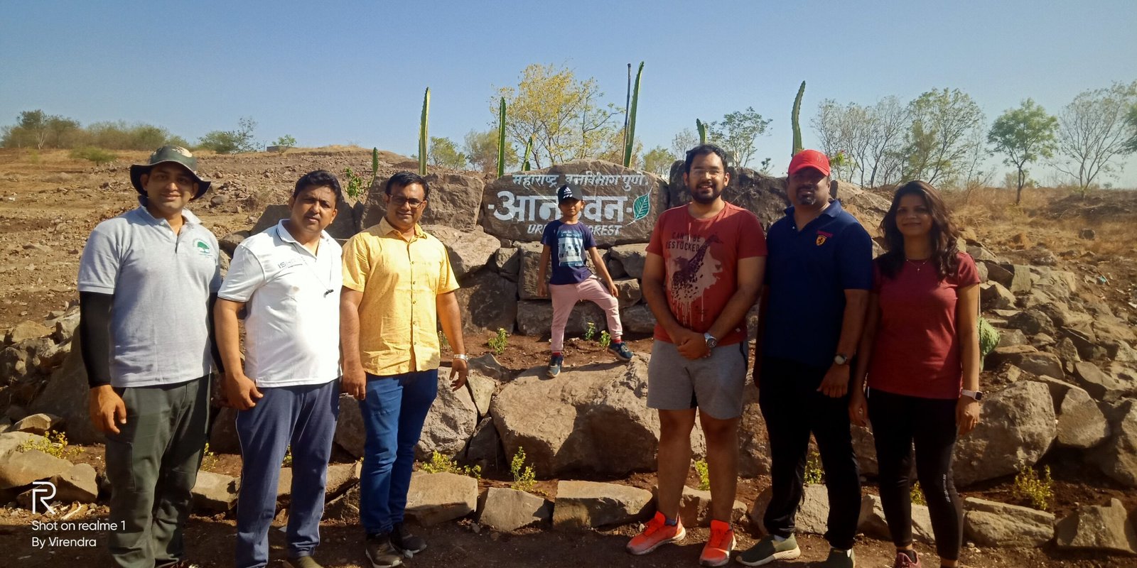 Mega Tree Plantation Volunteers Group Photo