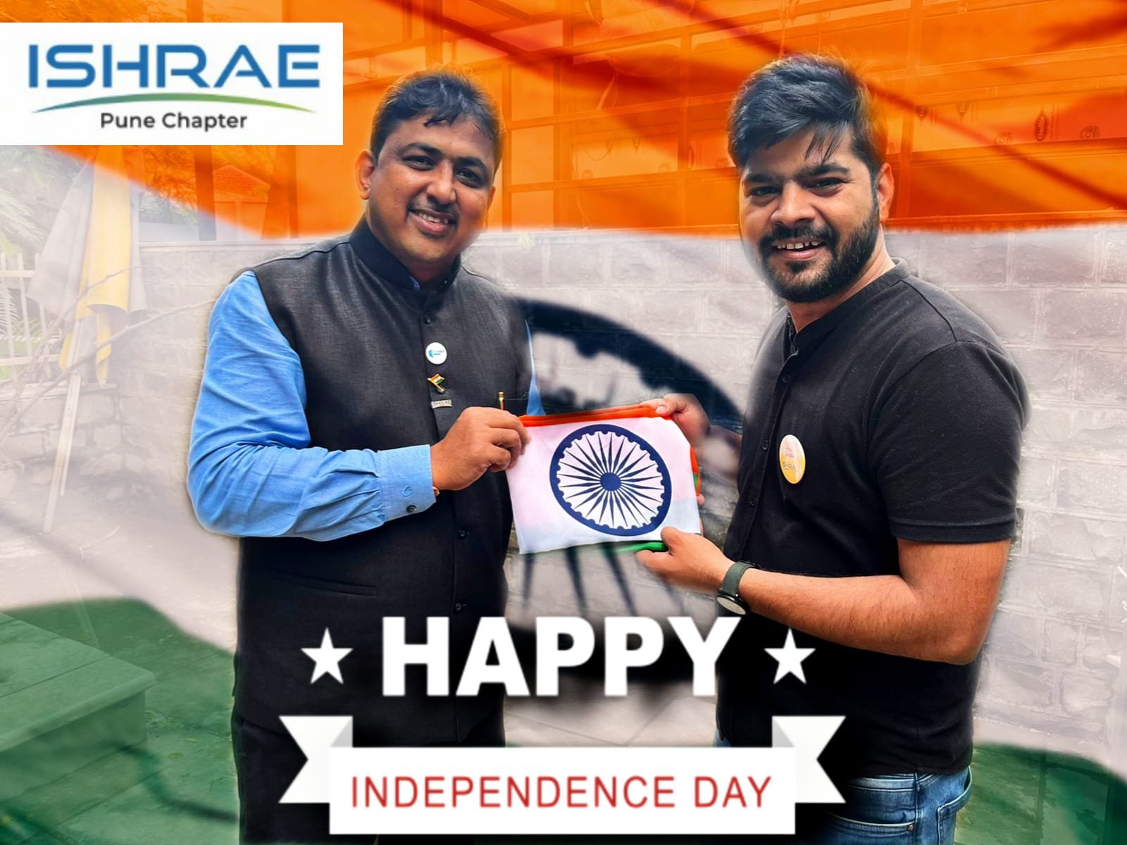 National Anthem & Salutation by ISHRAE Members